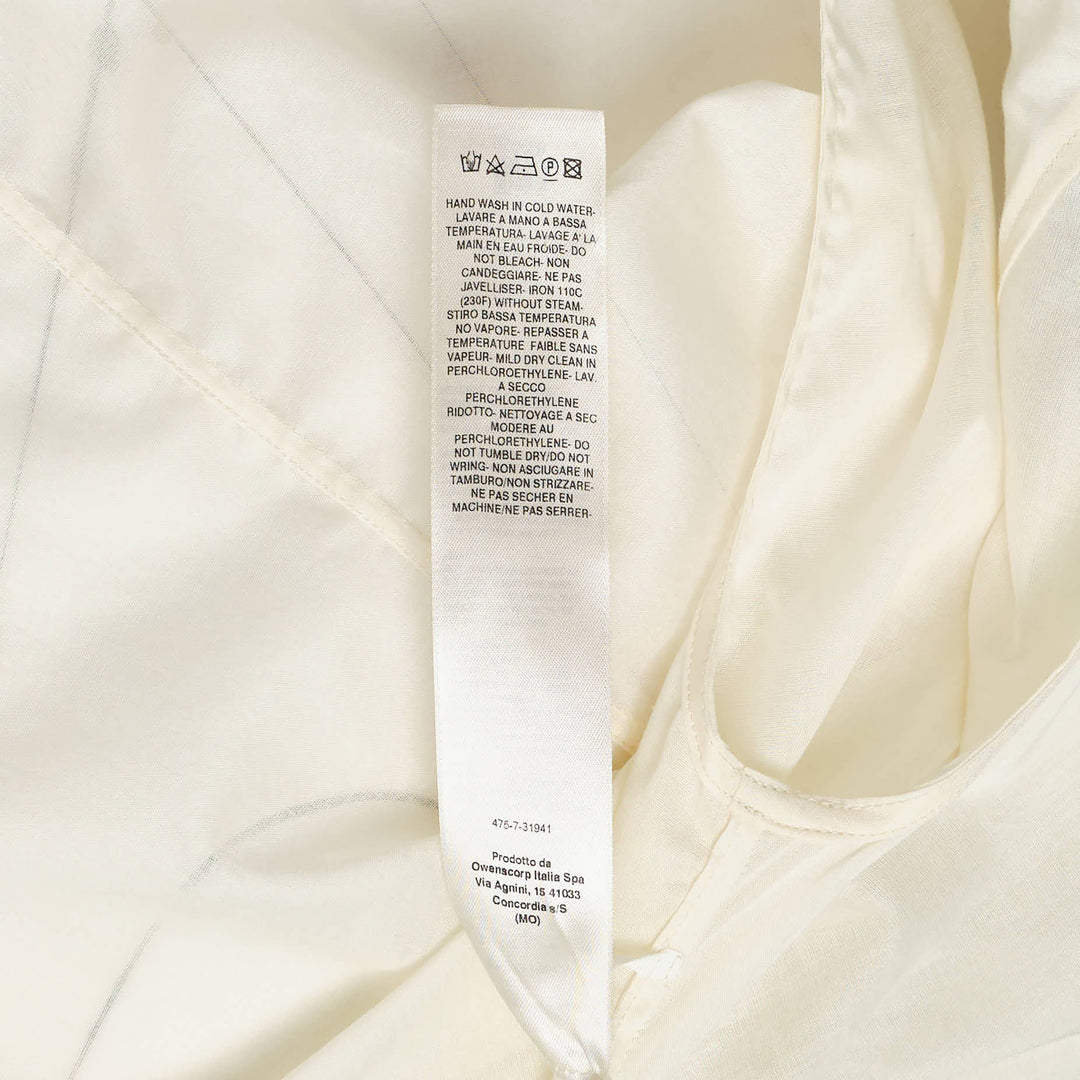 Rick Owens Sleeveless Island Shirt Cotton Voile – Available at Club 21, Official Retailer in Singapore, Malaysia & Thailand with Global Shipping Online