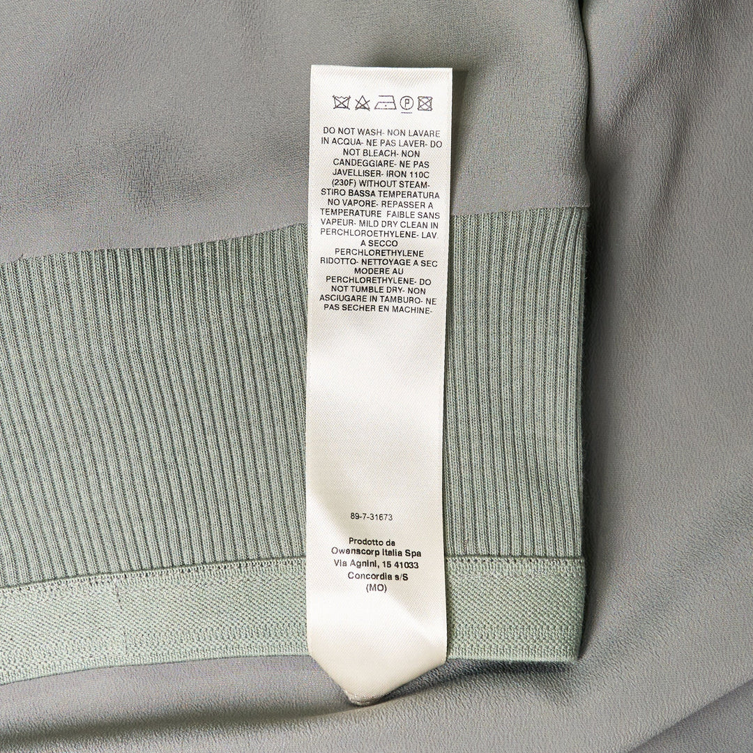 Knee Bias Skirt Cocoon Crepe