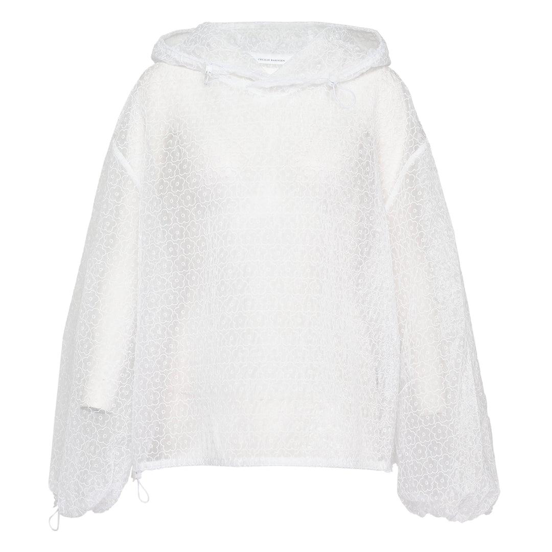Cecilie Bahnsen Embroidered Hoodie – Available at Club 21, Official Retailer in Singapore, Malaysia & Thailand with Global Shipping Online