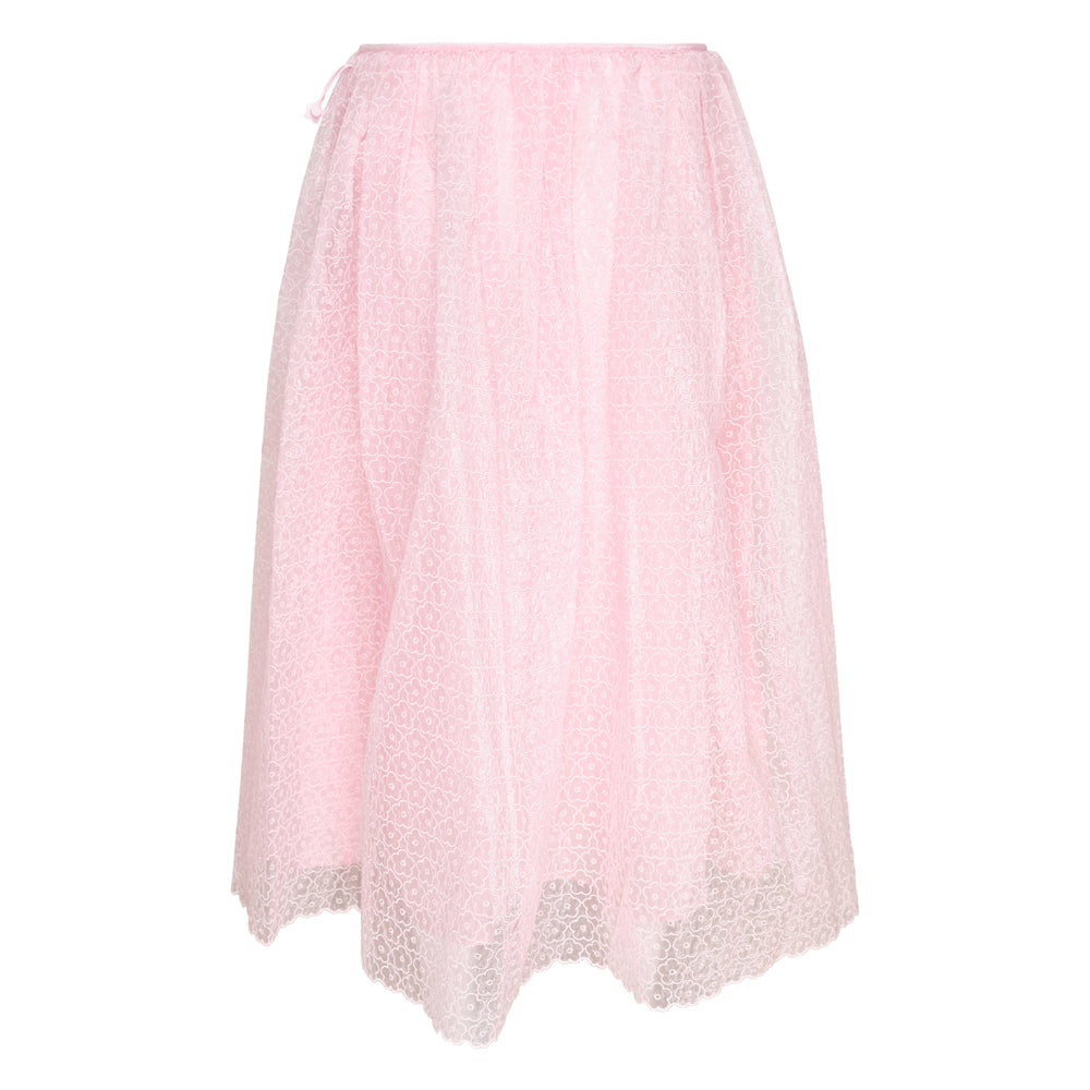 Cecilie Bahnsen Embroidered Midi Skirt – Available at Club 21, Official Retailer in Singapore, Malaysia & Thailand with Global Shipping Online
