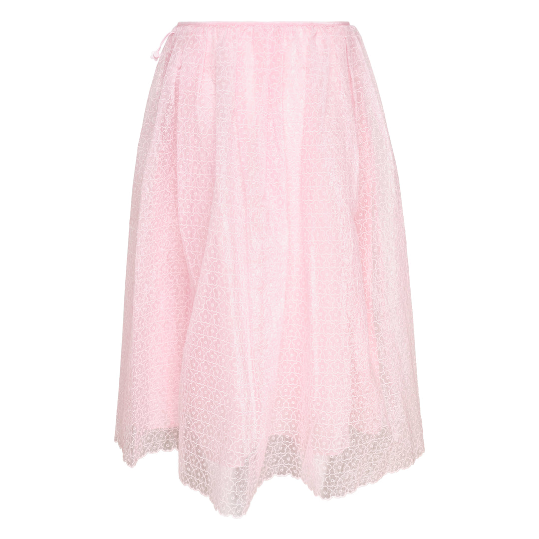 Cecilie Bahnsen Embroidered Midi Skirt – Available at Club 21, Official Retailer in Singapore, Malaysia & Thailand with Global Shipping Online