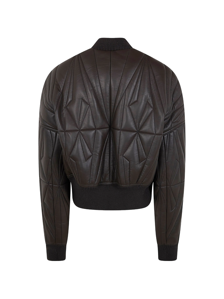 Geocamo Cropped Jacket