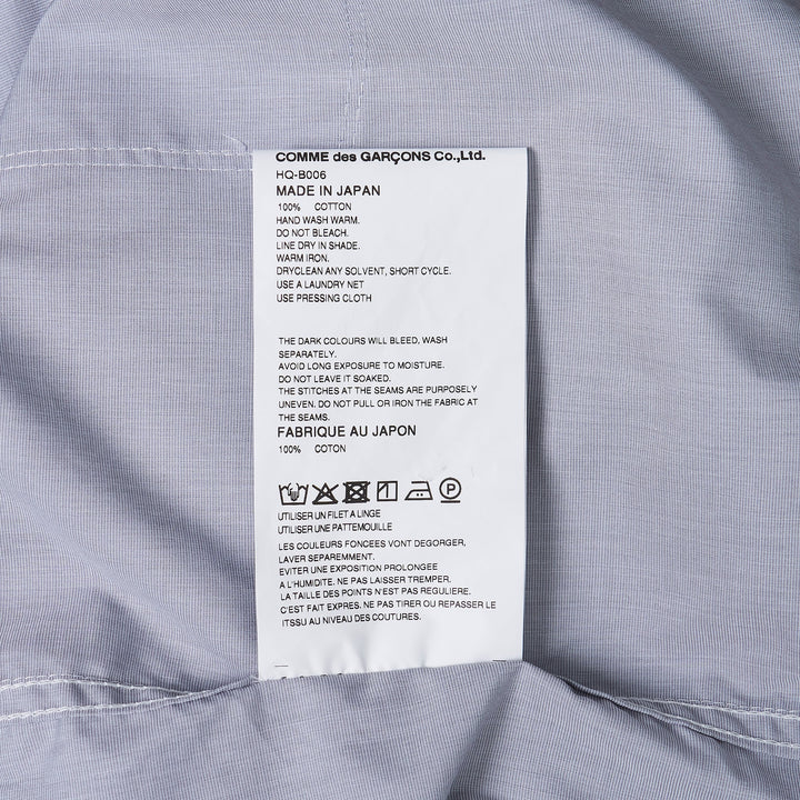 Multi-Pattern Squares Button-Up Shirt