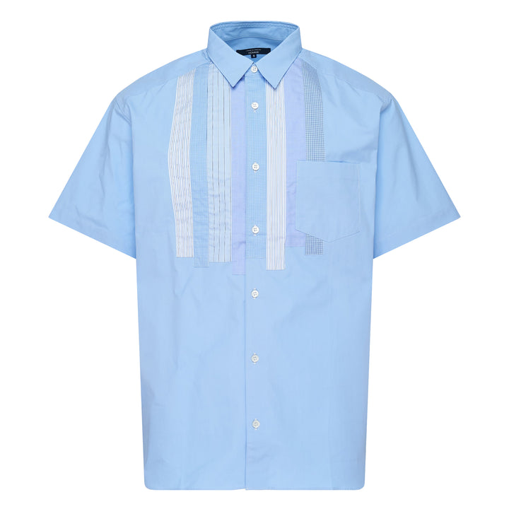 COMME des GARCONS HOMME Vertical Stripe Rectangular Patch Shirt – Available at Club 21, Official Retailer in Singapore, Malaysia & Thailand with Global Shipping Online