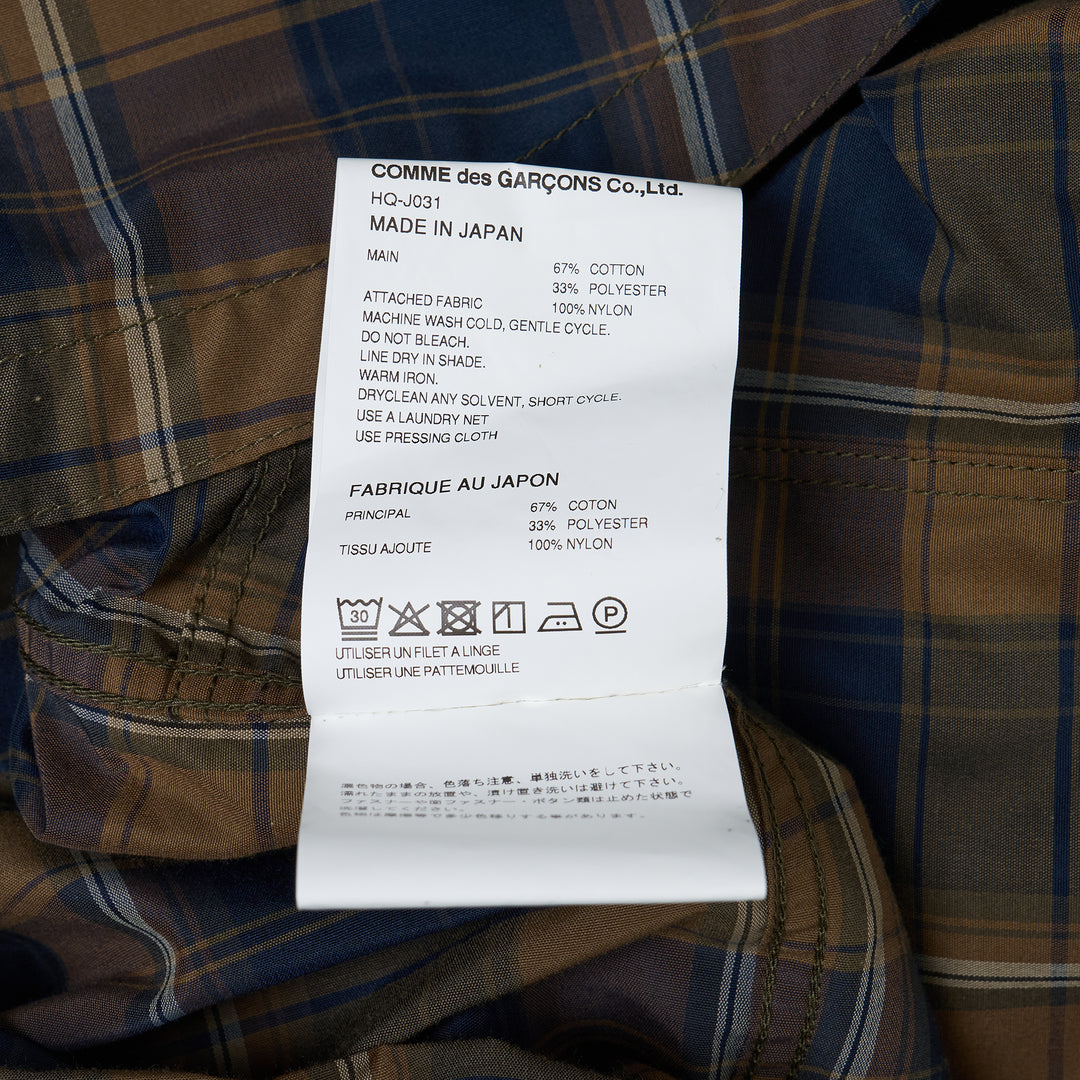 Plaid Chest-Pocket Jacket