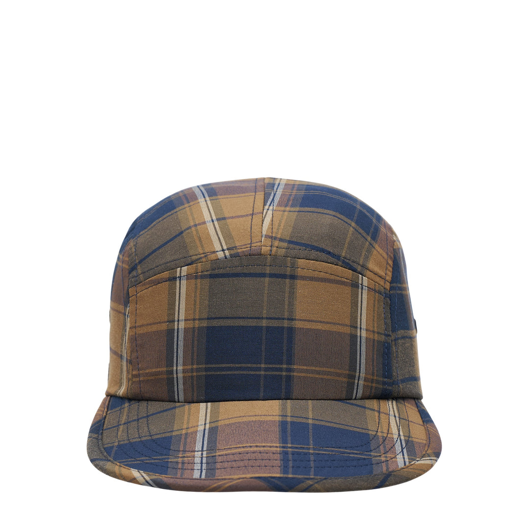 Plaid Cotton Blend Cap