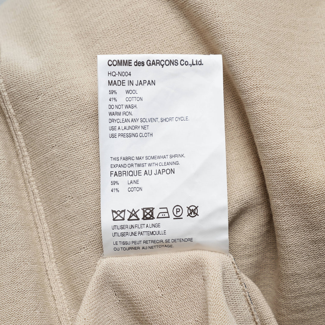 Cotton Wool Blend Short Sleeve Polo