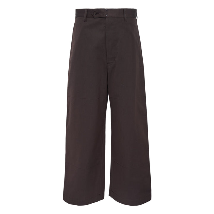 Cotton Yarn-Dyed Straight Pant