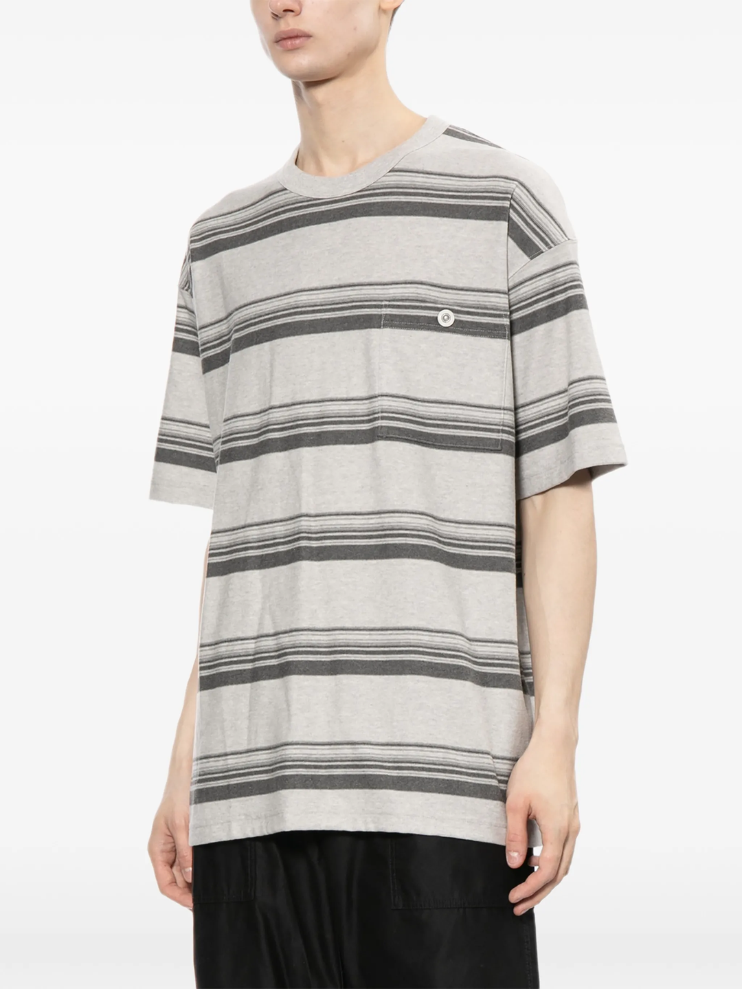 Multi-Horizontal Stripes Tee