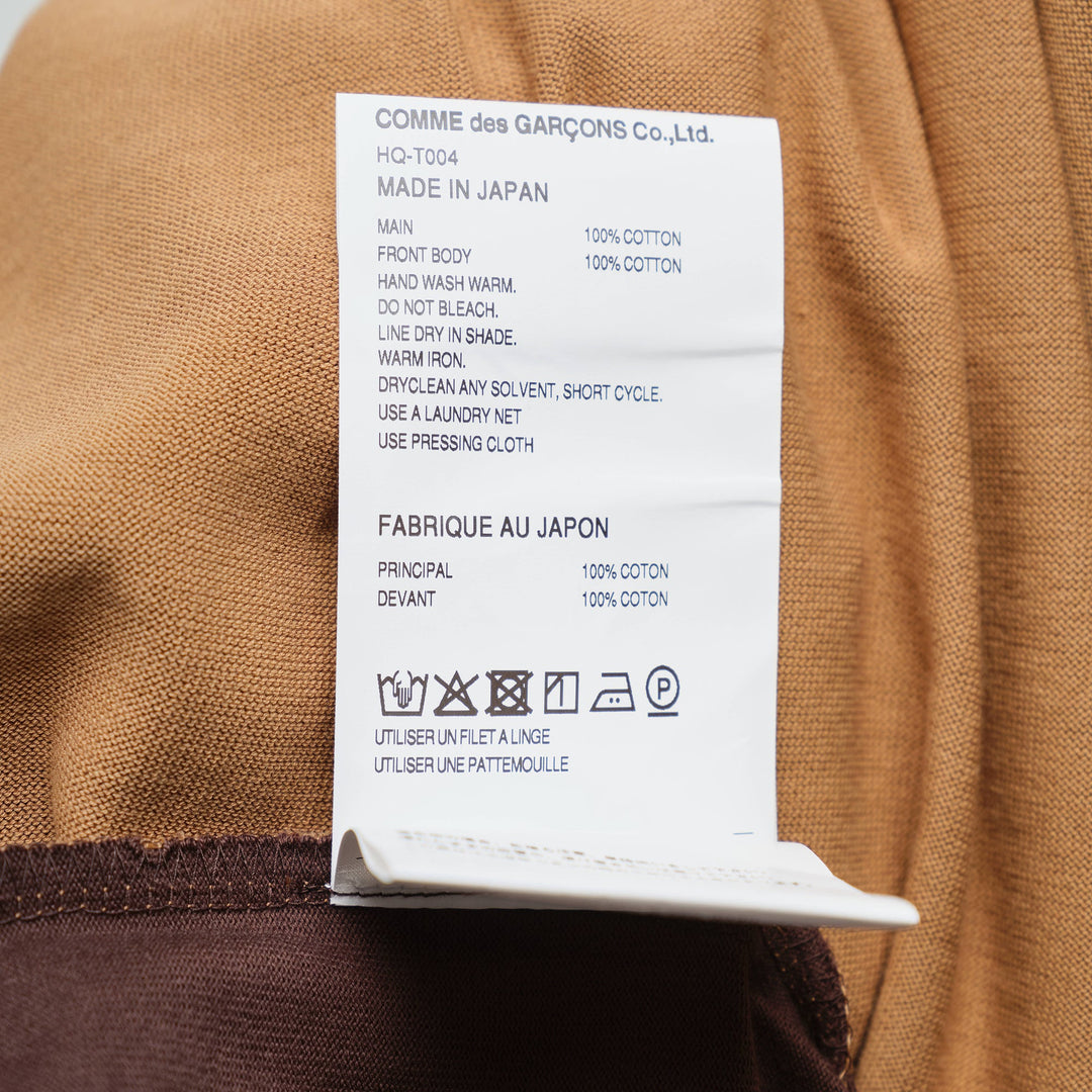 Contrasting Colour-Block Panel Tee