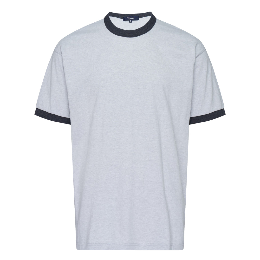 COMME des GARCONS HOMME Grey Cotton Contrast-Trim Shirt – Available at Club 21, Official Retailer in Singapore, Malaysia & Thailand with Global Shipping Online