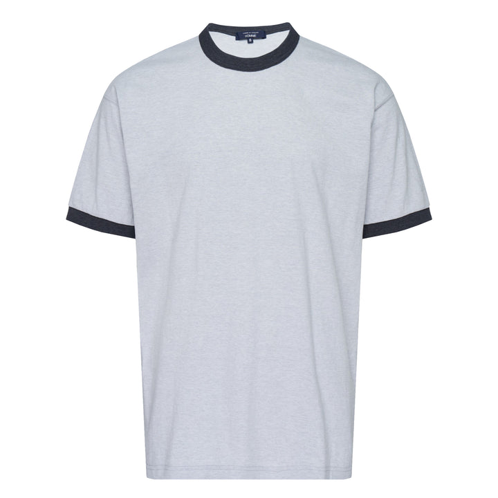 COMME des GARCONS HOMME Grey Cotton Contrast-Trim Shirt – Available at Club 21, Official Retailer in Singapore, Malaysia & Thailand with Global Shipping Online