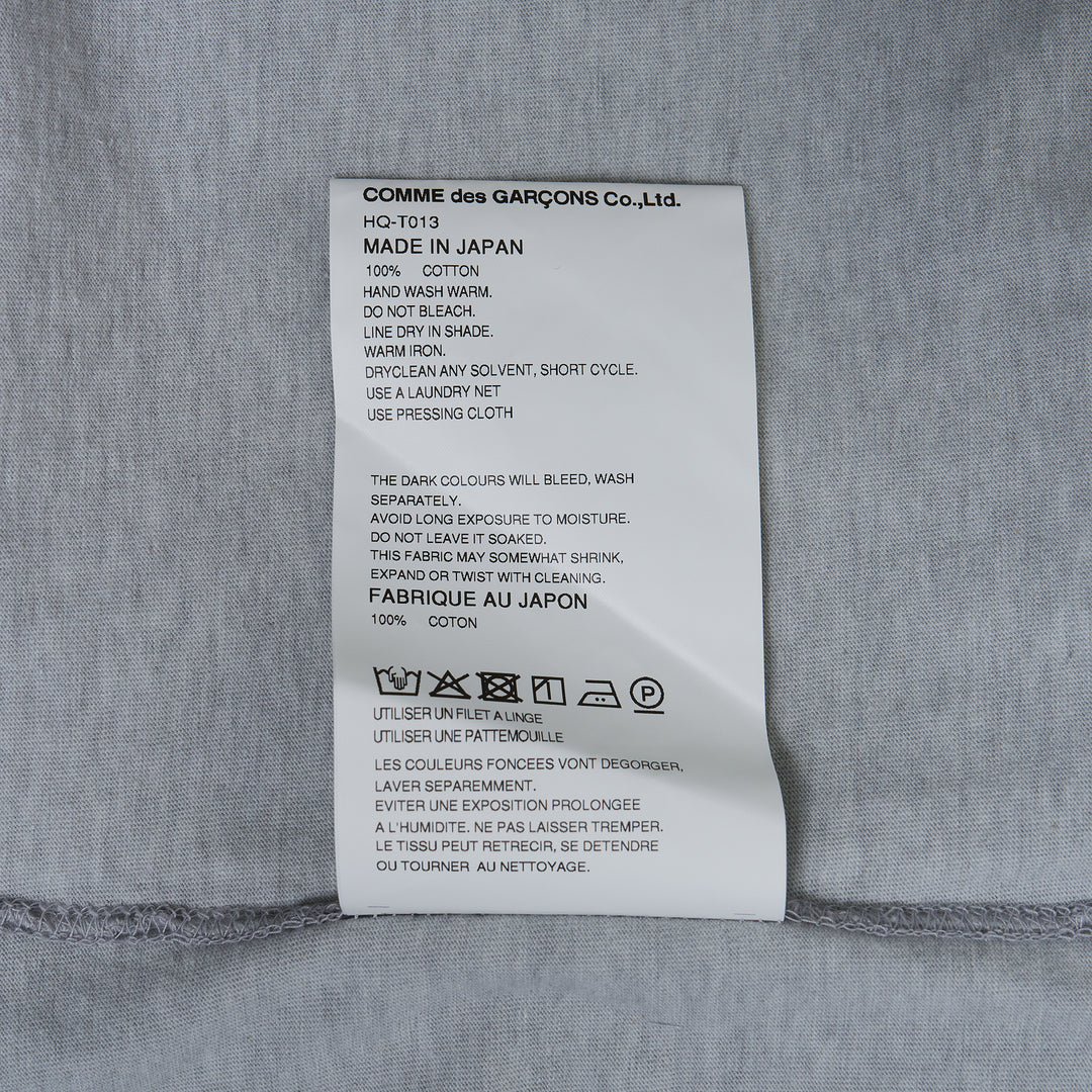 COMME des GARCONS HOMME Grey Cotton Contrast-Trim Shirt – Available at Club 21, Official Retailer in Singapore, Malaysia & Thailand with Global Shipping Online