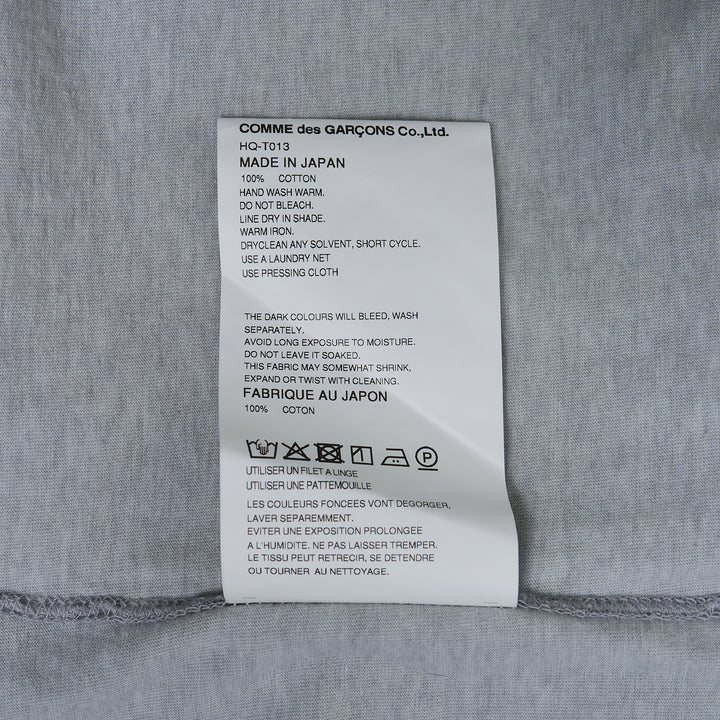 COMME des GARCONS HOMME Grey Cotton Contrast-Trim Shirt – Available at Club 21, Official Retailer in Singapore, Malaysia & Thailand with Global Shipping Online