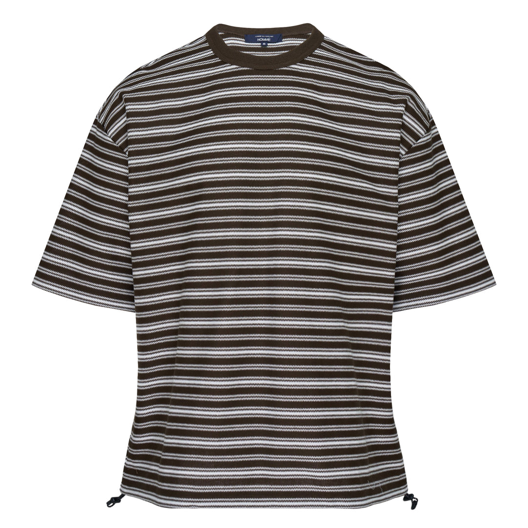 COMME des GARCONS HOMME Horizontal Stripe Cotton T-Shirt – Available at Club 21, Official Retailer in Singapore, Malaysia & Thailand with Global Shipping Online