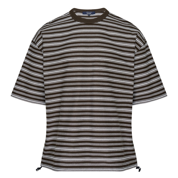 COMME des GARCONS HOMME Horizontal Stripe Cotton T-Shirt – Available at Club 21, Official Retailer in Singapore, Malaysia & Thailand with Global Shipping Online