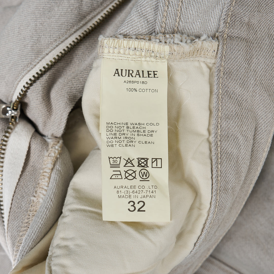 AURALEE Faded Hard Twist Pants – Available at Club 21, Official Retailer in Singapore, Malaysia & Thailand with Global Shipping Online