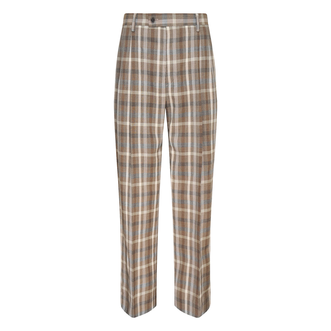 AURALEE Super Fine Tropical Wool Check Pants – Available at Club 21, Official Retailer in Singapore, Malaysia & Thailand with Global Shipping Online