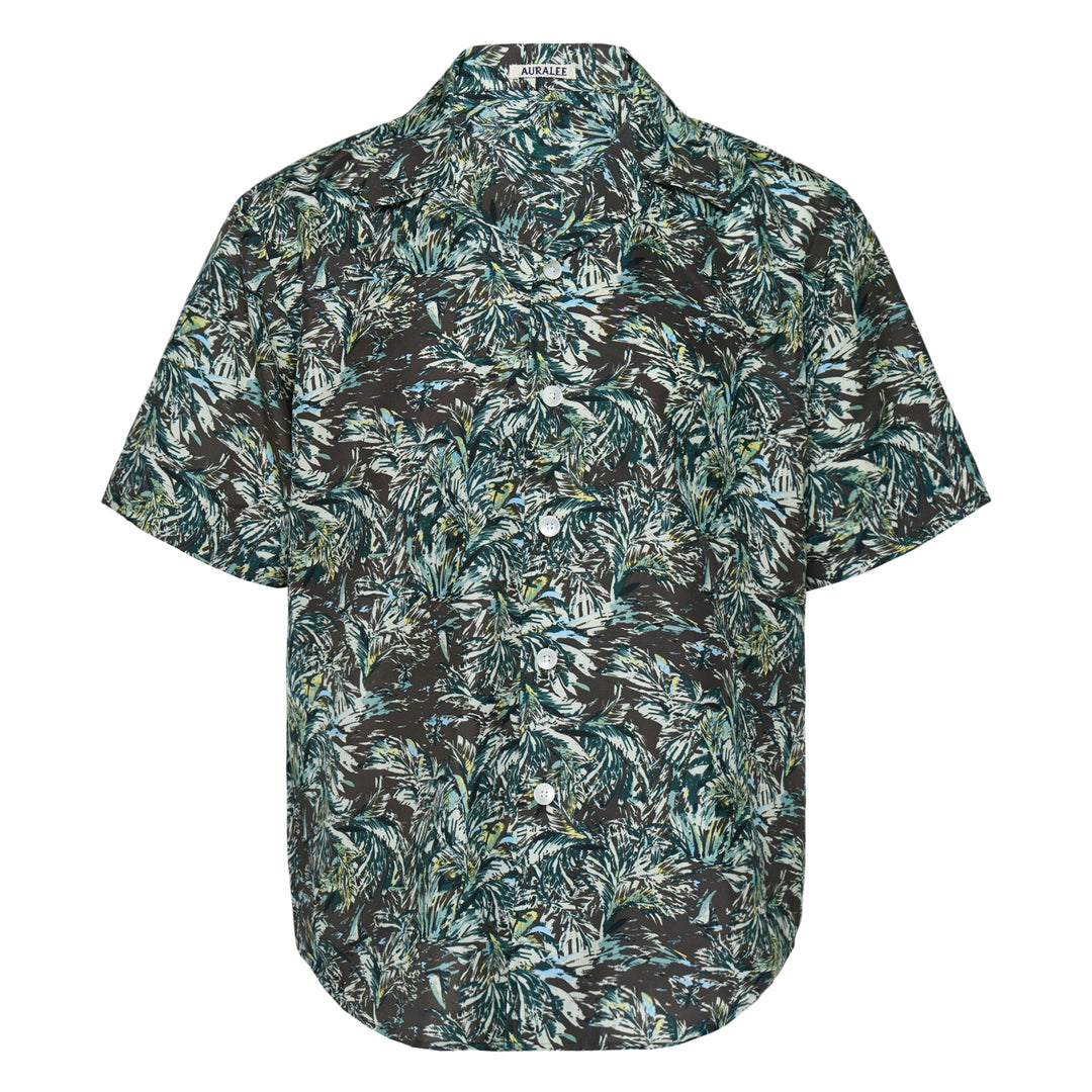 AURALEE Printed Airy Silk Short Sleeve Shirt – Available at Club 21, Official Retailer in Singapore, Malaysia & Thailand with Global Shipping Online