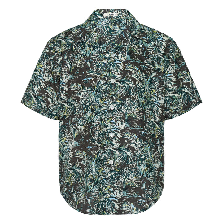 AURALEE Printed Airy Silk Short Sleeve Shirt – Available at Club 21, Official Retailer in Singapore, Malaysia & Thailand with Global Shipping Online
