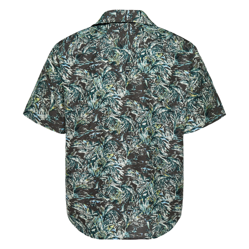 AURALEE Printed Airy Silk Short Sleeve Shirt – Available at Club 21, Official Retailer in Singapore, Malaysia & Thailand with Global Shipping Online