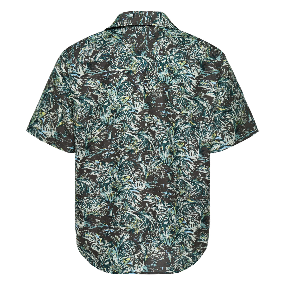 AURALEE Printed Airy Silk Short Sleeve Shirt – Available at Club 21, Official Retailer in Singapore, Malaysia & Thailand with Global Shipping Online