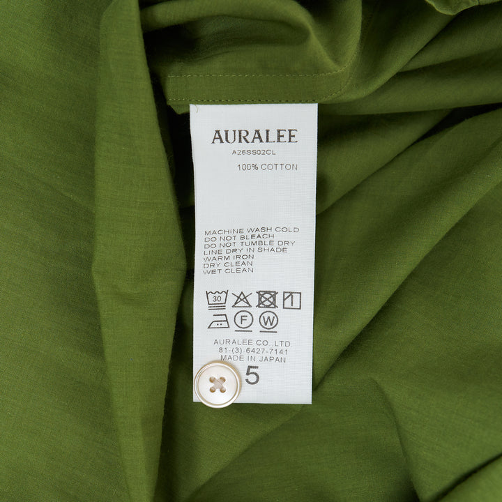 AURALEE Super Fine Cotton Lawn Shirt – Available at Club 21, Official Retailer in Singapore, Malaysia & Thailand with Global Shipping Online