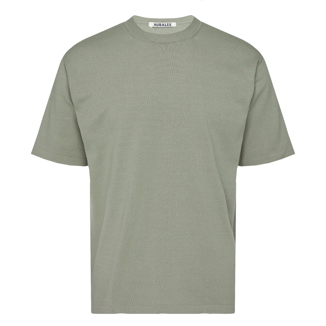 AURALEE High Gauge Tussah Silk Tee – Available at Club 21, Official Retailer in Singapore, Malaysia & Thailand with Global Shipping Online