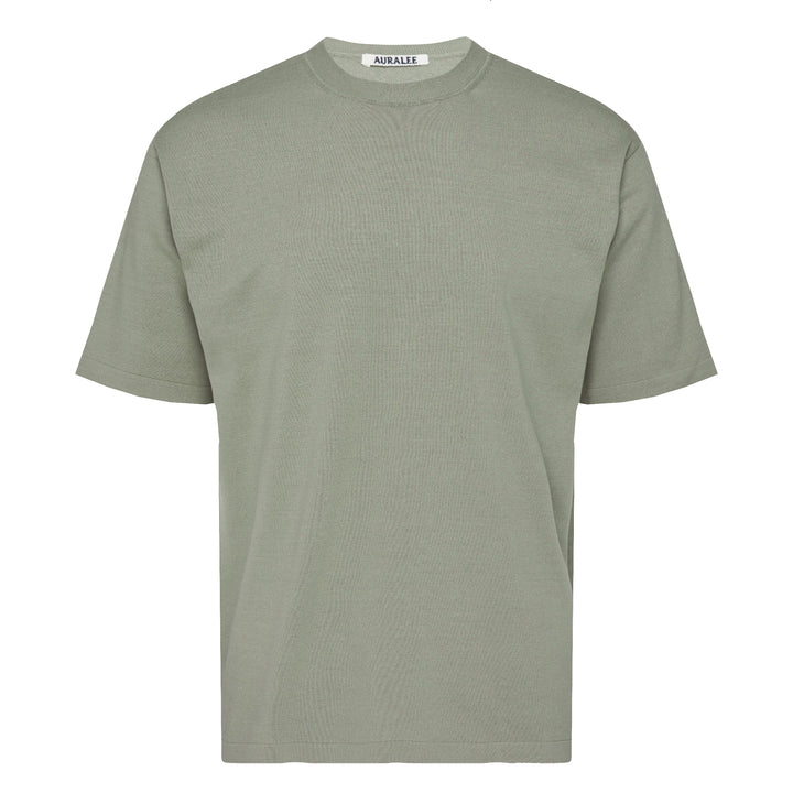 AURALEE High Gauge Tussah Silk Tee – Available at Club 21, Official Retailer in Singapore, Malaysia & Thailand with Global Shipping Online