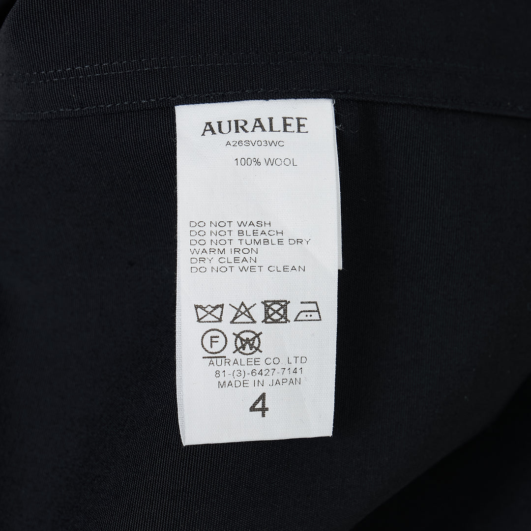 AURALEE Wool Max Canvas Over Vest – Available at Club 21, Official Retailer in Singapore, Malaysia & Thailand with Global Shipping Online