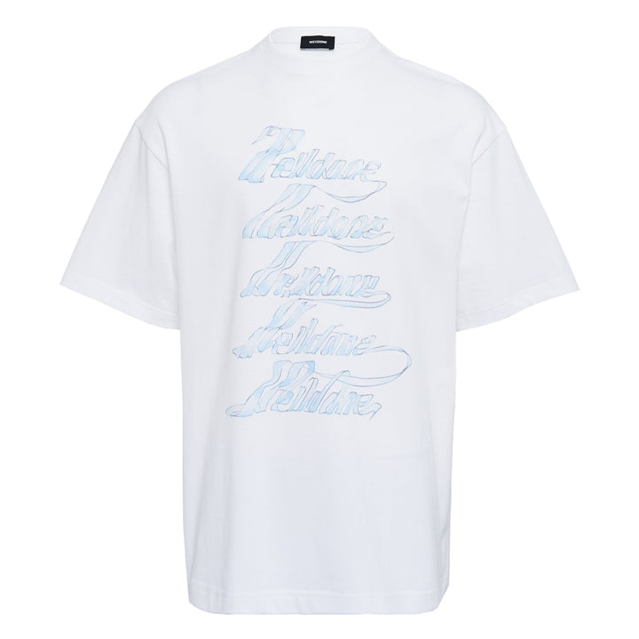 White Ribbon Multi-Logo T-Shirt