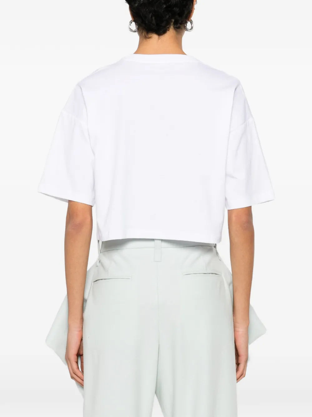 Balmain Paris Bulky Cropped T-Shirt