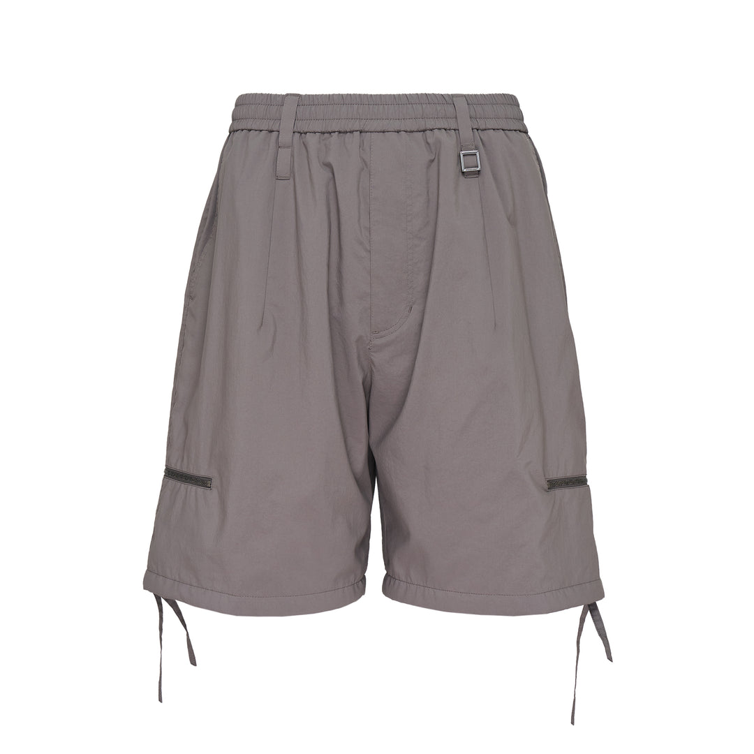 Zipper Detail Shorts