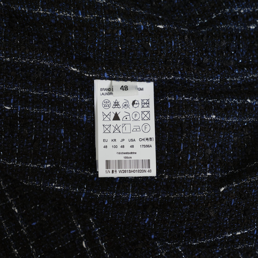 Long Sleeve Tweed Shirt