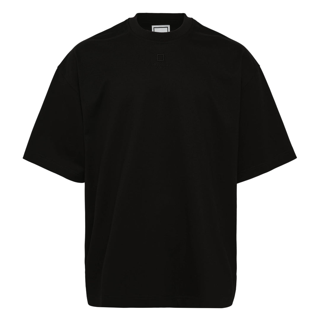 Oversized Front Square Embroidered Tee