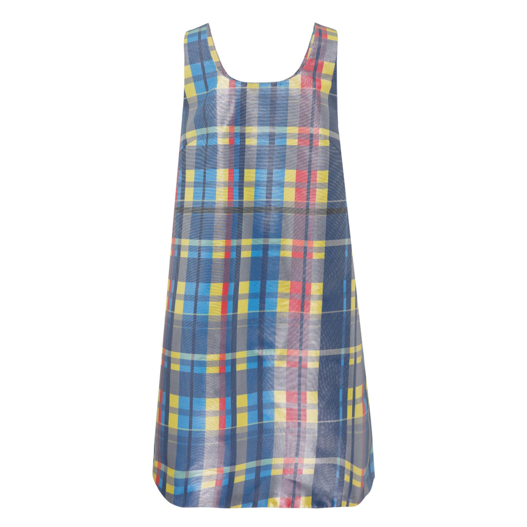 Plaid Mini Jumper Dress