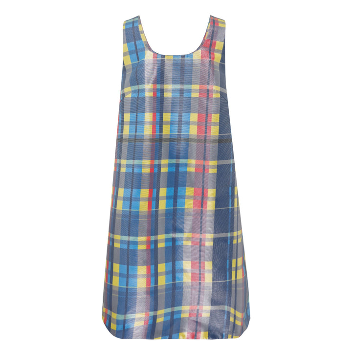 Plaid Mini Jumper Dress