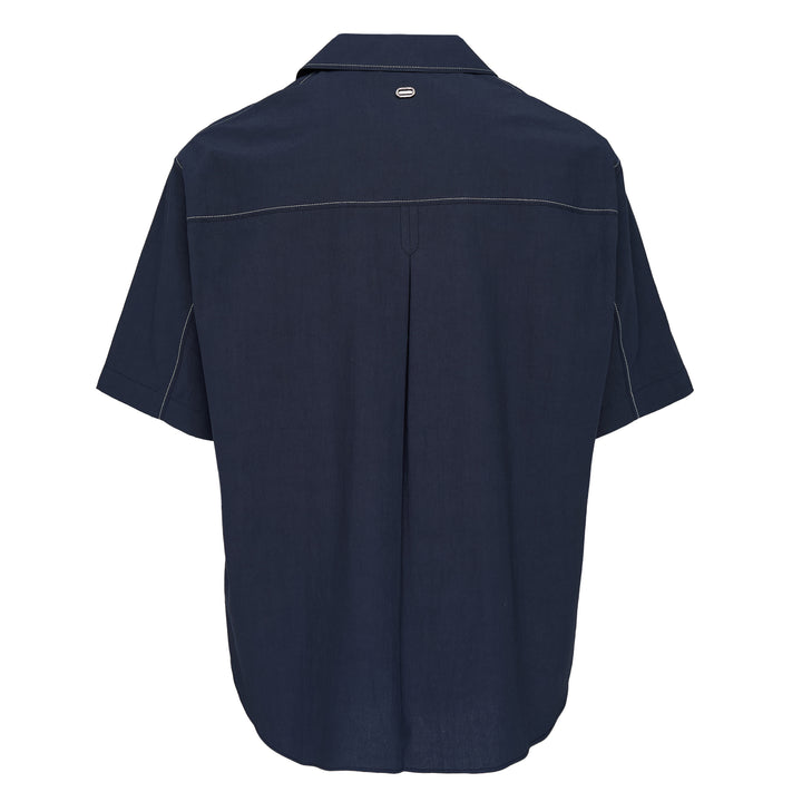 Double Pockets Short Sleeve Shirt
