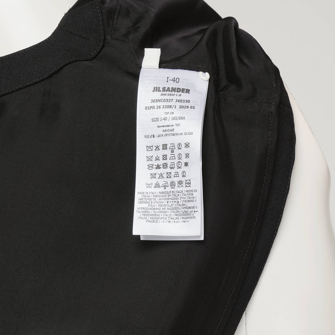 Wool Mohair Grain De Poudre Top