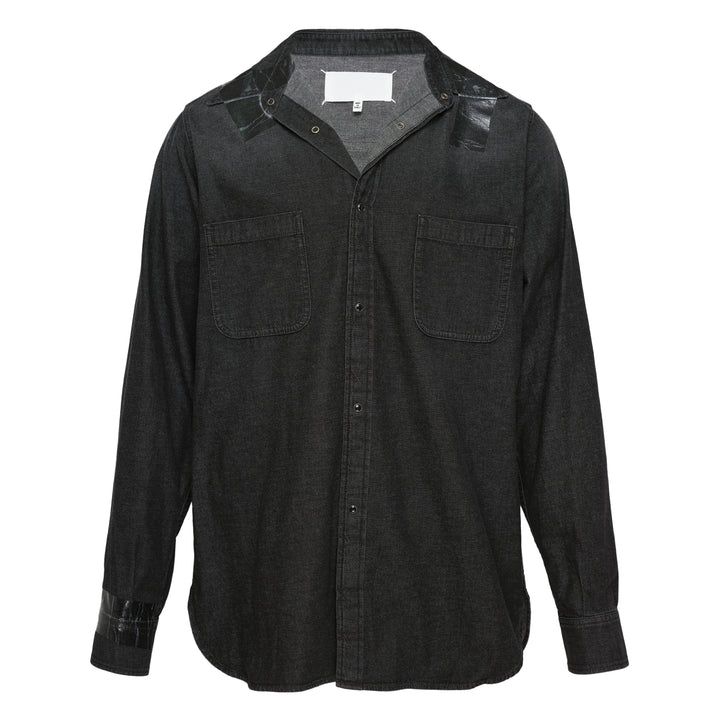 Maison Margiela Long-Sleeved Denim Shirt – Available at Club 21, Official Retailer in Singapore, Malaysia & Thailand with Global Shipping Online
