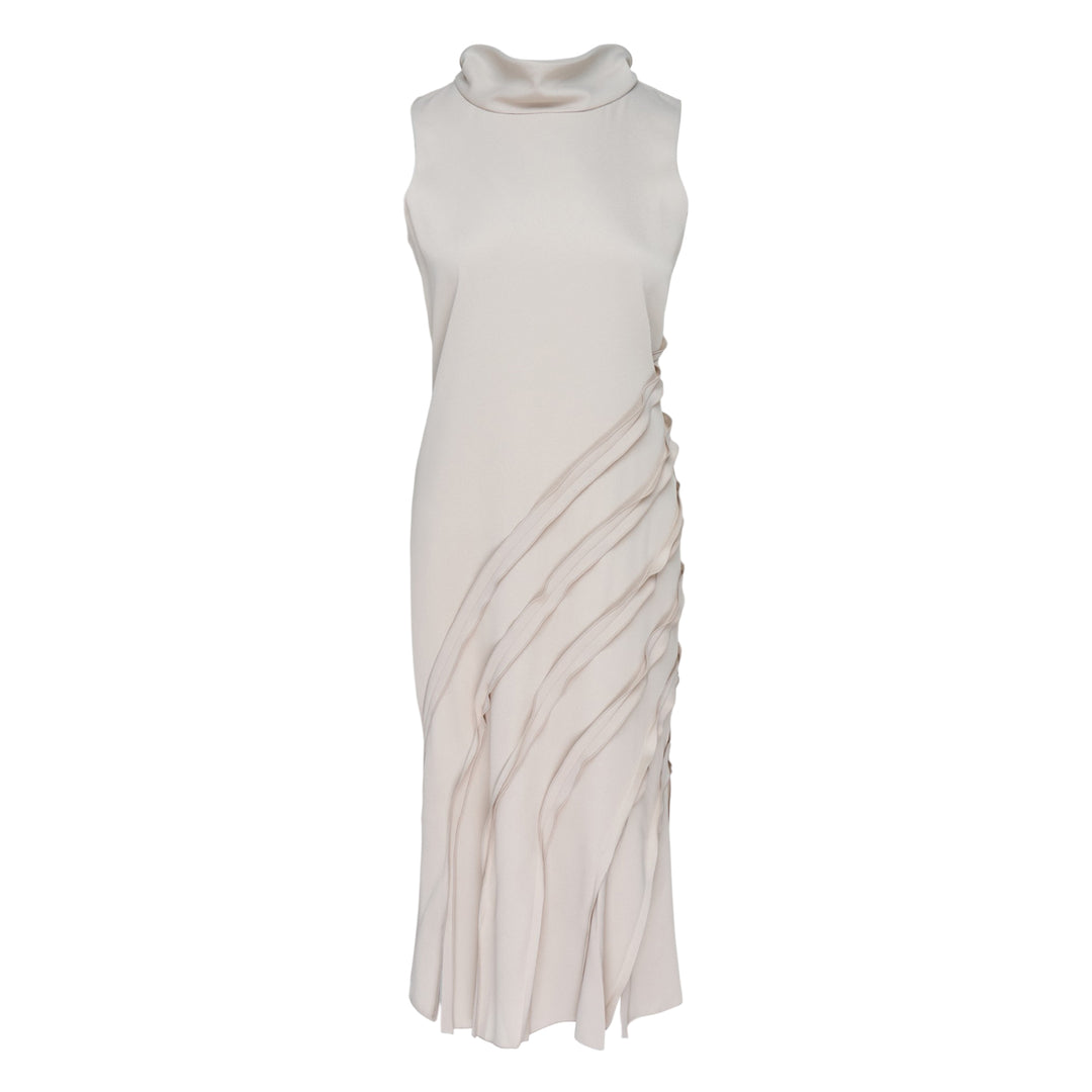Satin Back Crepe Ava Woven Dress