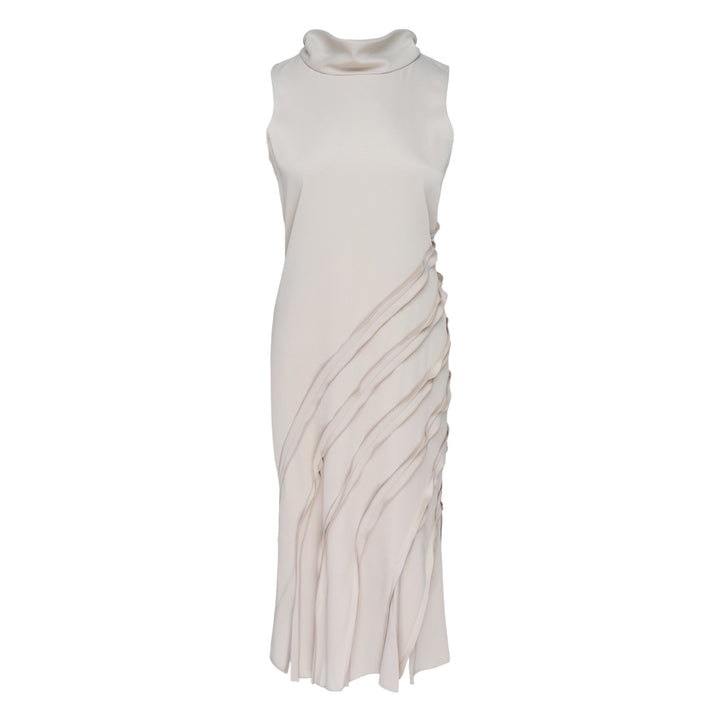 Satin Back Crepe Ava Woven Dress