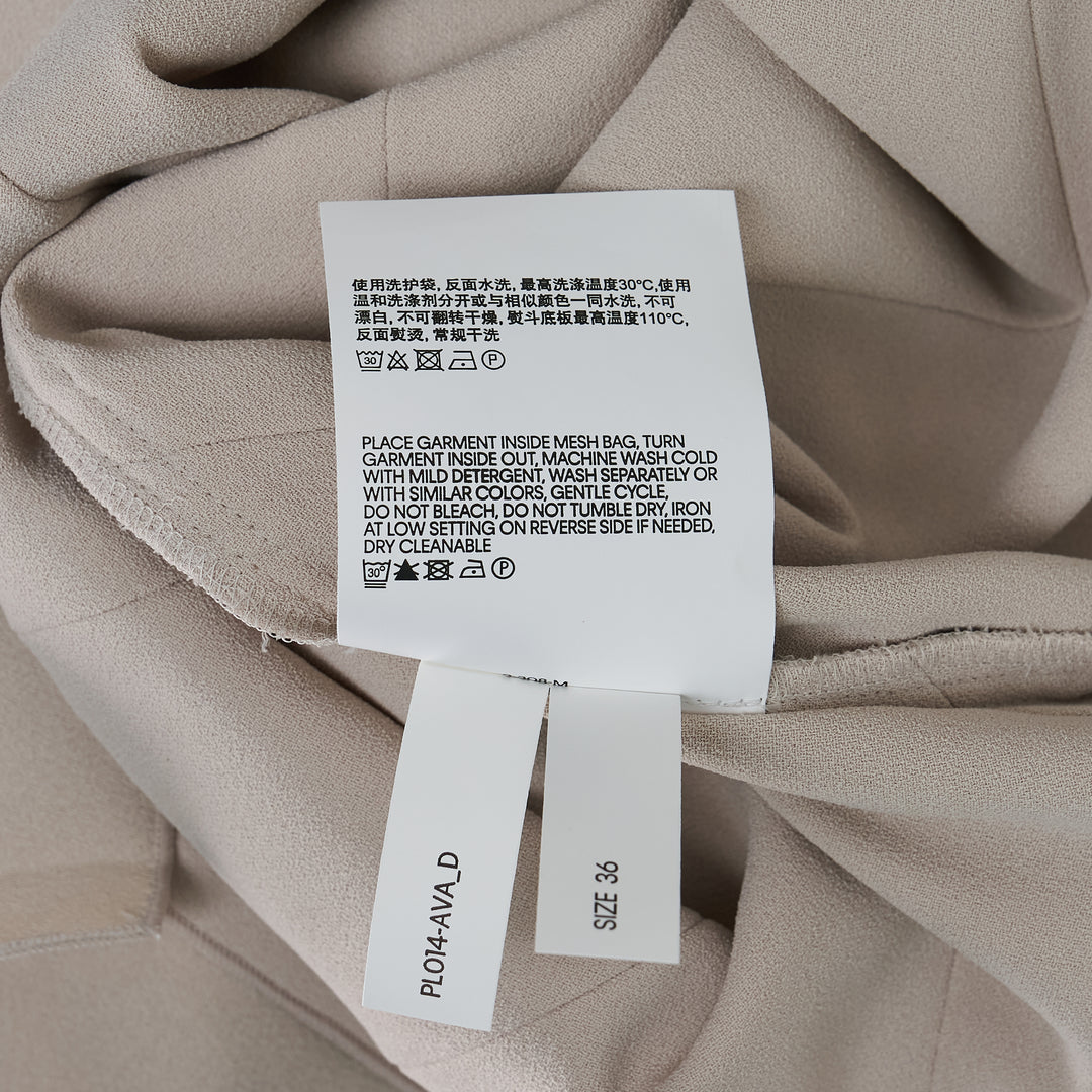 Satin Back Crepe Ava Woven Dress