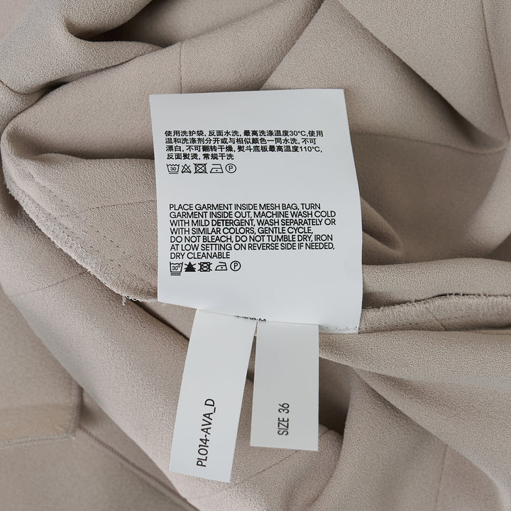 Satin Back Crepe Ava Woven Dress