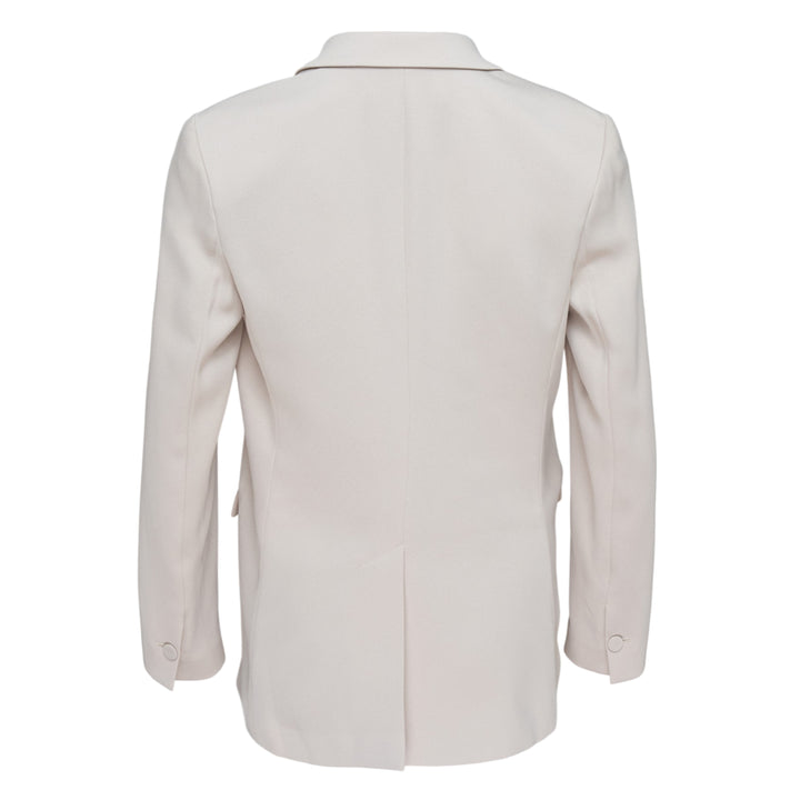 Satin Back Crepe Bianca Jacket