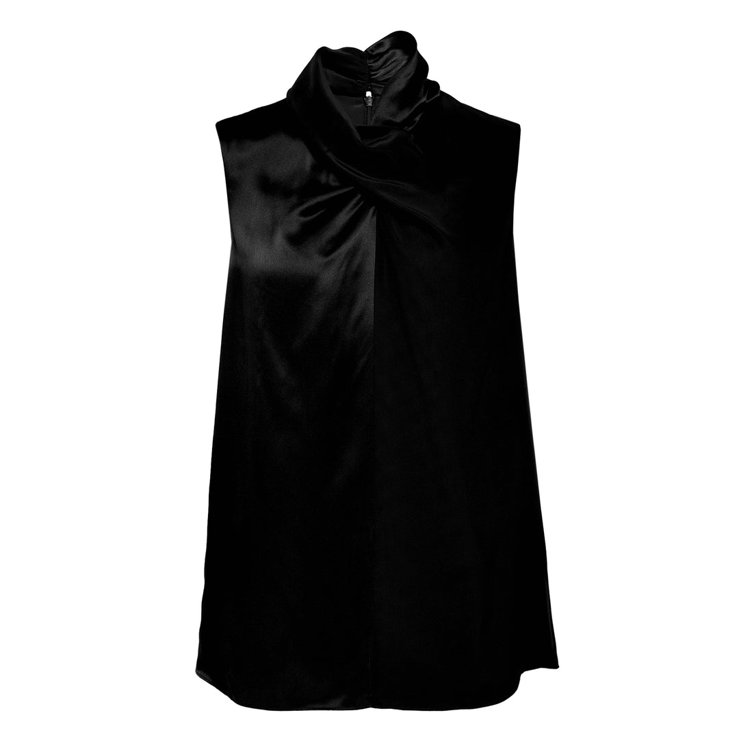Silk Satin Josephine Woven Top