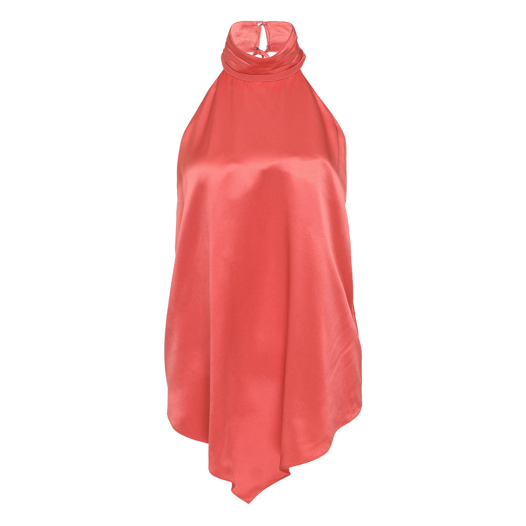Silk Satin Marina Woven Top