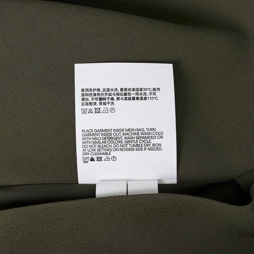 Satin Back Crepe Noelle Woven Top