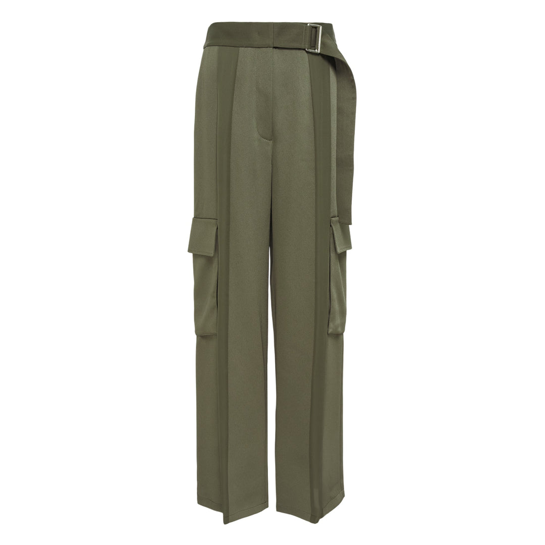 Satin Back Crepe Stephanie Pants