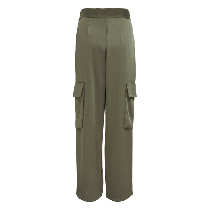 Satin Back Crepe Stephanie Pants